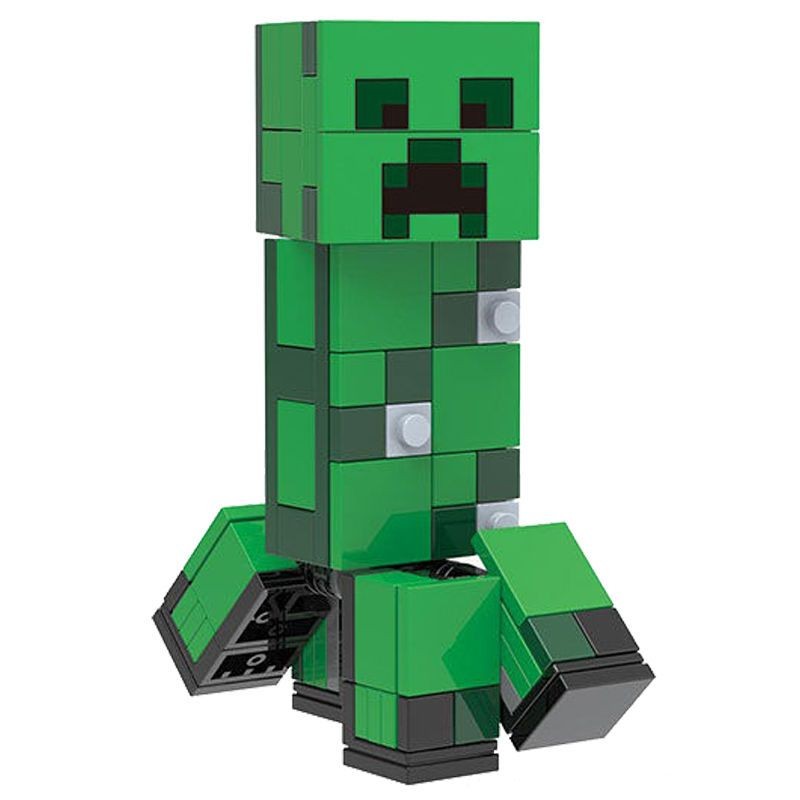Tương thích với Lego Crawler Minecraft lắp ráp lắp ráp Minifigures Crawler Minecraft lắp ráp