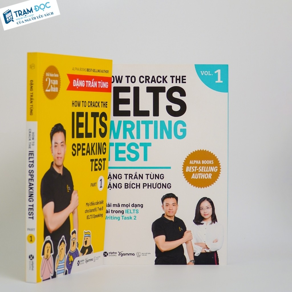 Sách - Combo How To Crack The IELTS Writing Test Vol.1 + How To Crack The IELTS Speaking Test - Part
