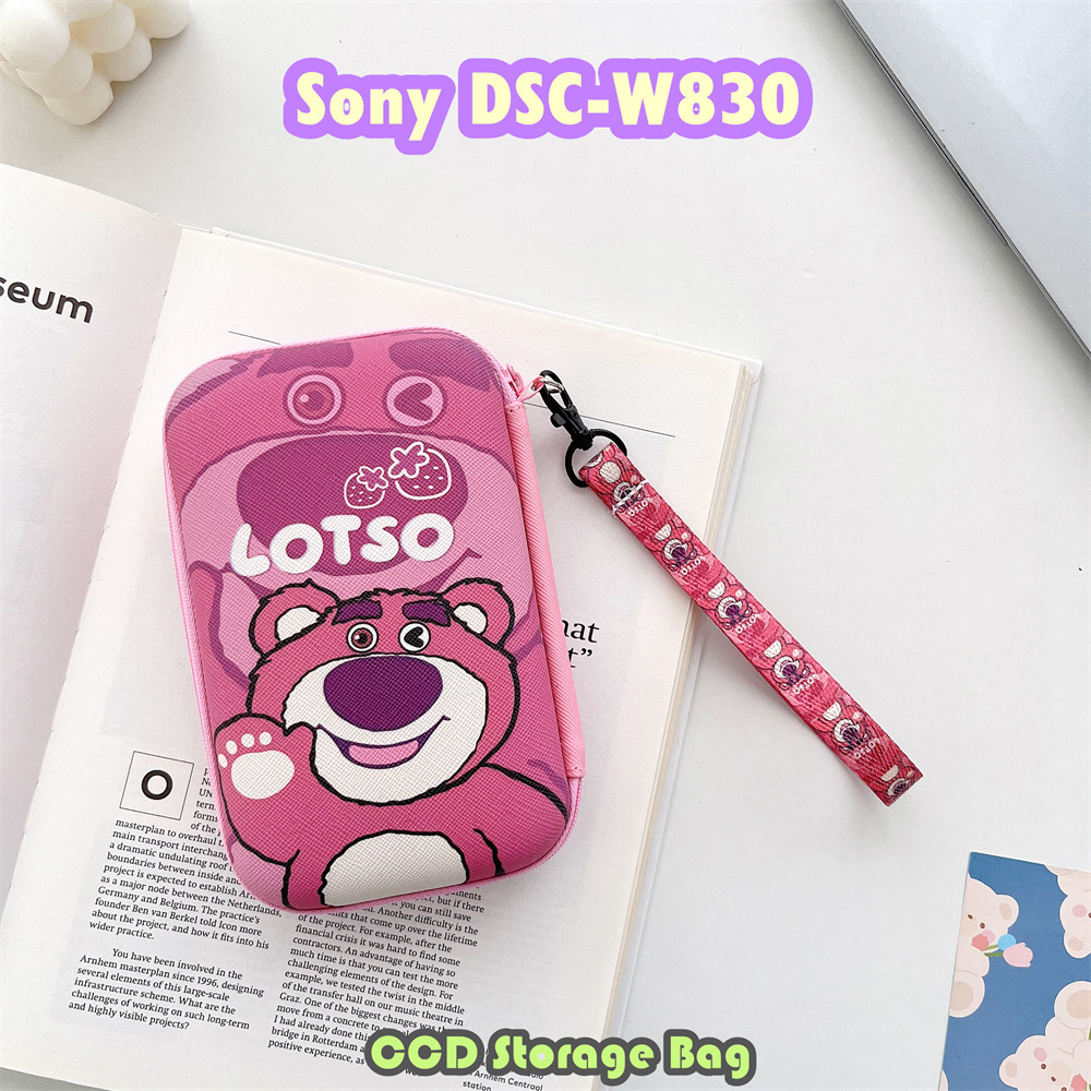 [Chất lượng cao] Dành cho Sony DSC-W830 CCD Túi đựng mỹ phẩm Kích thước 10x16.2cm Túi đựng cáp sạc P