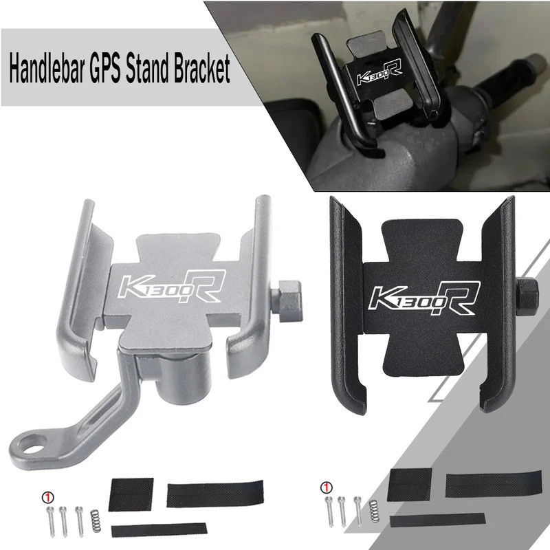 K1300R Xe Máy Tay Cầm Điện Thoại Di Động Giá Đỡ GPS Chân Đế Cho Xe BMW K1300 R K 1300 R 2009-2015 20