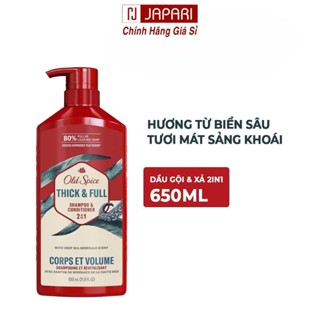  Gội Xả Old Spice 2in1 Cho Nam 650ml – Dầu Gội Nam Hương Nước Hoa Thơm Lâu Ngăn Gàu 