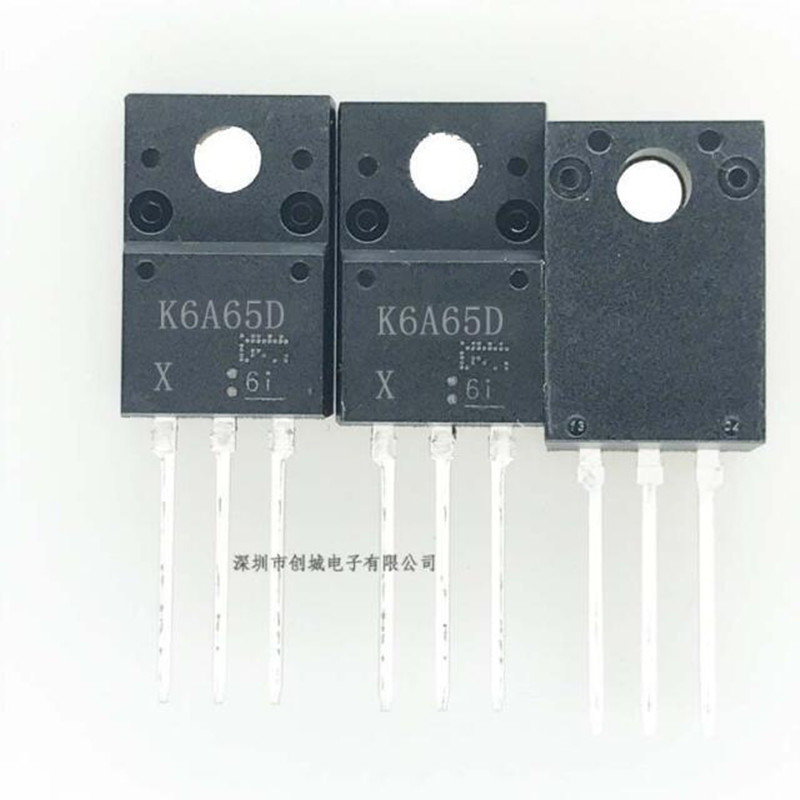 5 Cái / lốc K6A65D TK6A65D TO-220F 6A 650V IC Chất Lượng Tốt Nhất.