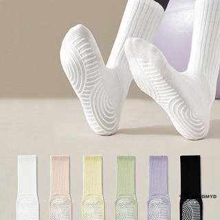 Tất Vớ Yoga chống trơn trượt VÂN LƯỢN SÓNG, có đế cao su Tất Yoga đế chống trượt