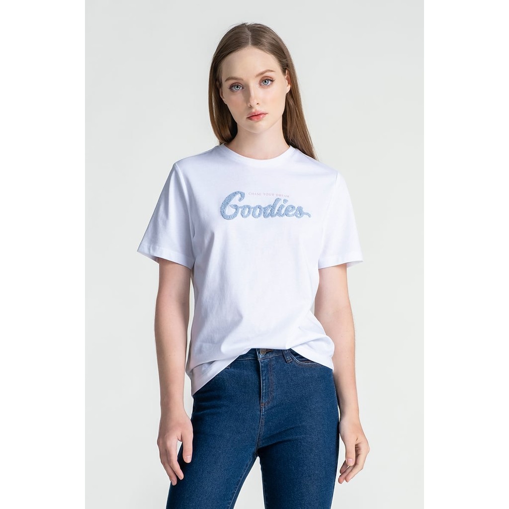 Áo Thun Nữ In Chữ "Goodies" , chất liệu vải cao cấp, thoải mái Freelancer - FWTS25FH03G