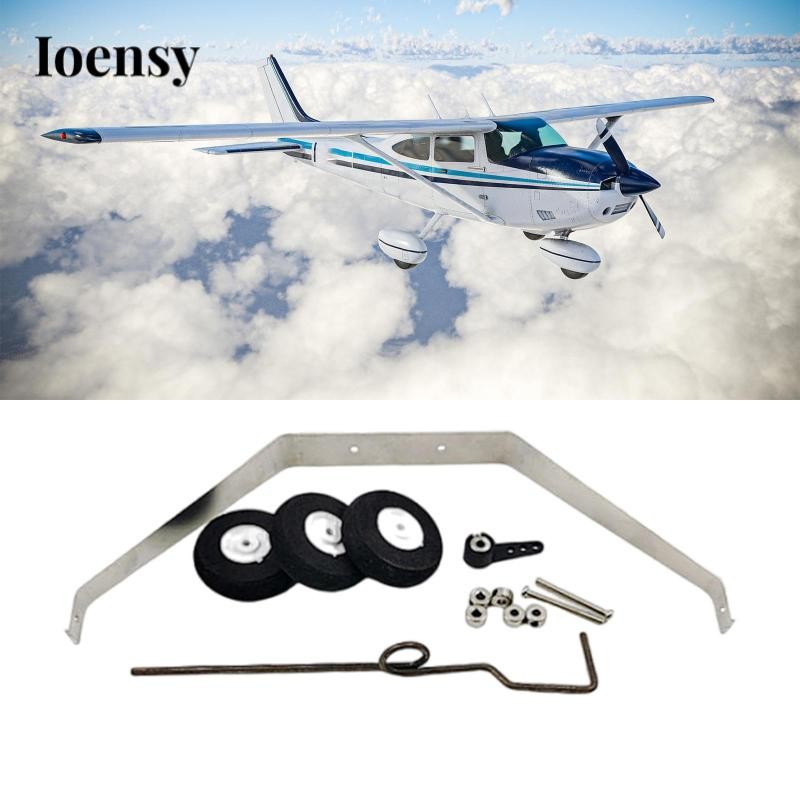 Bộ bánh răng hạ cánh DIY, Trực tiếp thay thế bánh xe máy bay RC cho máy bay RC, máy bay không người 