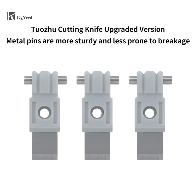 KgYewl 3 / 6 / 9 Chiếc Cho Bambu Hair Rope Cutter Blade Thay Thế Cho Bambu Lab X1 / X1C / P1S / P1P 