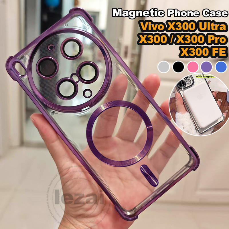 Ốp sạc từ tính không dây Vivo X300 Ultra X300 FE VivoX300Ultra X300 Pro X300S X300Ultra 5G 2026 Ốp đ