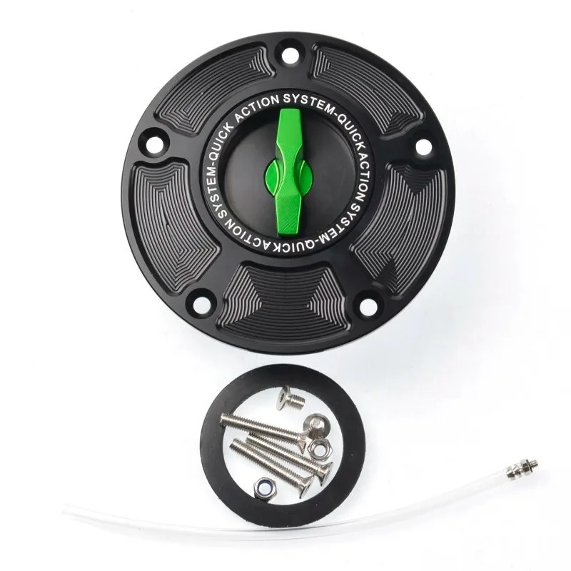 Xe Máy Chìa Khóa Gas Bình Nhiên Liệu Nắp Dành Cho Kawasaki Z1000 Ninja ZX-6R ZX6R ZX-6RR 636 ZX-9R Z