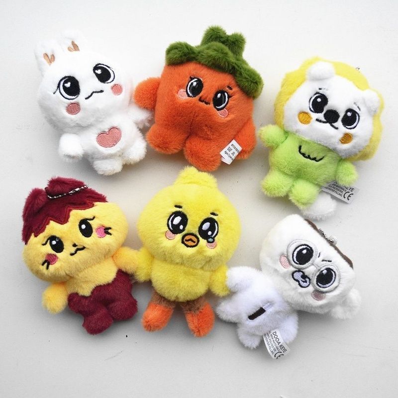 NMIXX Wu Haiyuan sullyoon LILY kyujin Búp Bê Móc Khóa JIWOO bae Búp Bê Nhỏ