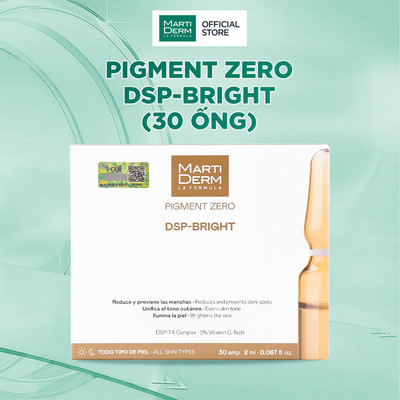 Ampoule Dưỡng Sáng Da Giảm Đốm Sắc Tố MartiDerm Pigment Zero DSP Bright (30 x 2ml)