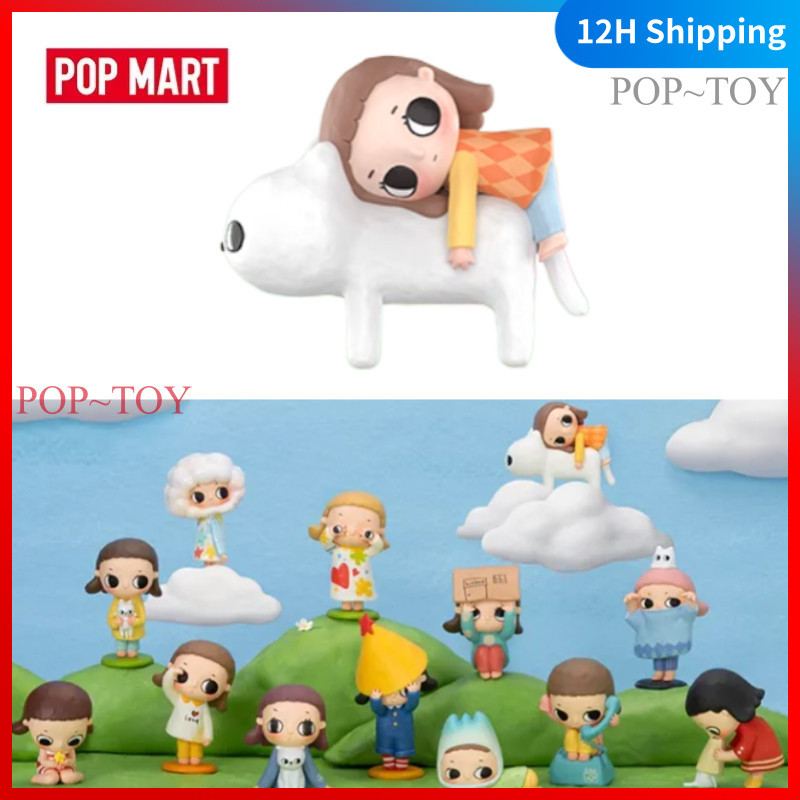 POPMART Nyota's Fluffy Life Series Cute Figure pop mart blind box figures gift đồ chơi búp bê quà tặ