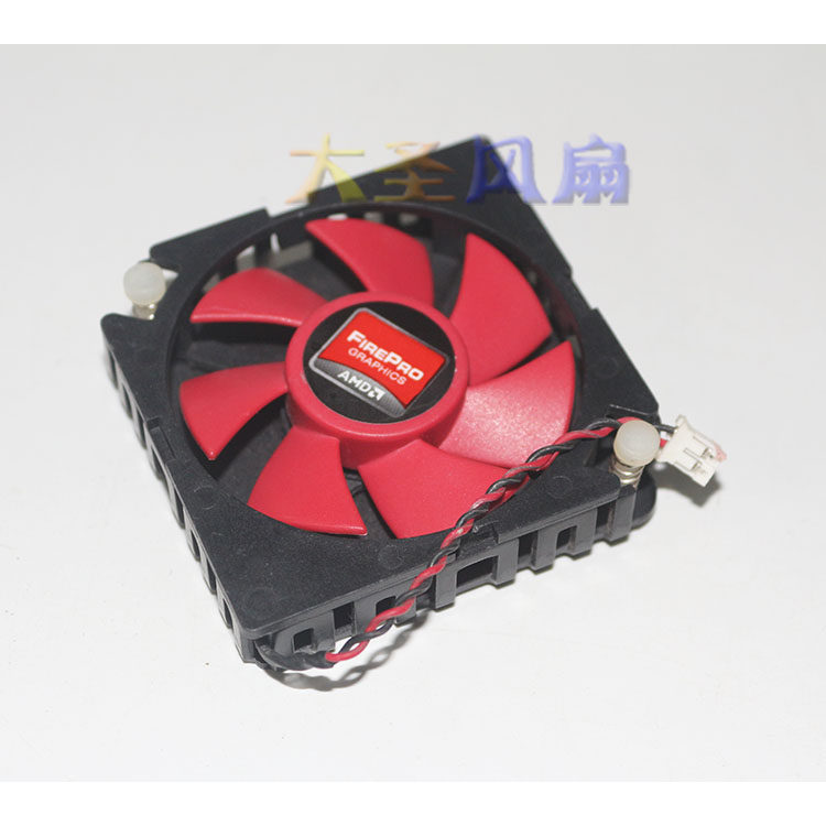 [Bộ tản nhiệt giảm giá] Bộ tản nhiệt card đồ họa AMD Hole 61 * 61mm Dell HD7470 FD5010U12S Quạt thẻ 