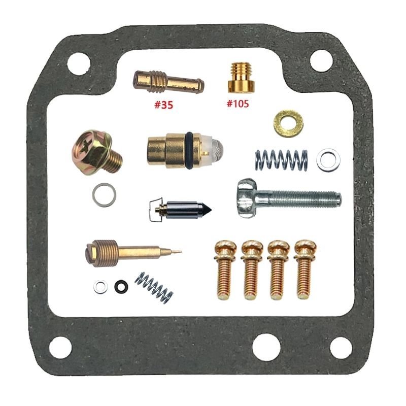 Bộ sửa chữa bình xăng con xe máy Suzuki GN125 Haojue HJ125 GX125 phụ tùng phục hồi chế hòa khí giá t