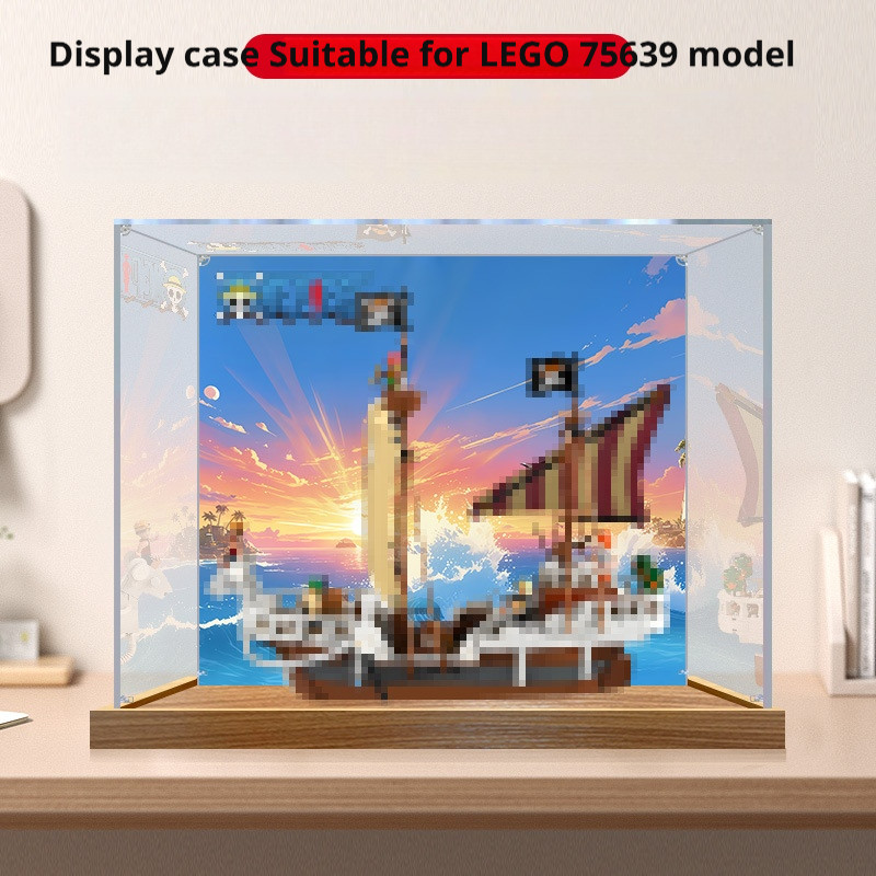 Hộp trưng bày Thích hợp cho LEGO 75639, hộp trưng bày chống bụi