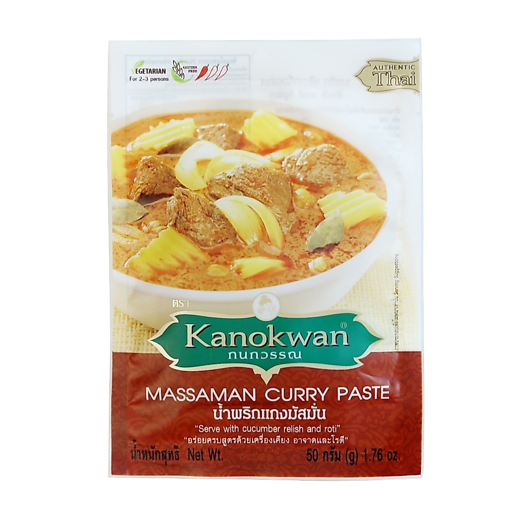 [Date T11/2027] Cà ri  Massaman 50g Kanokwan