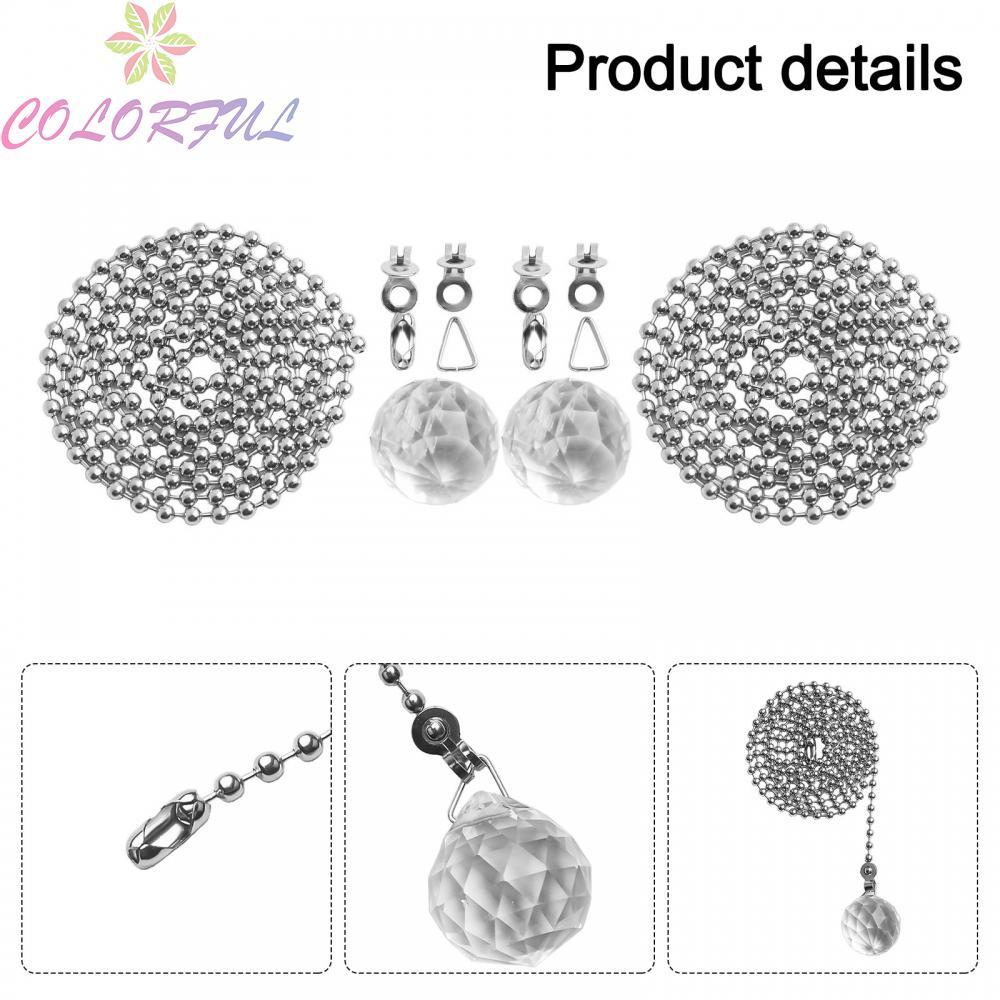 Crystal Light Crystal Ball Luxurious Ornament Wind Chime Ceiling Fan Light