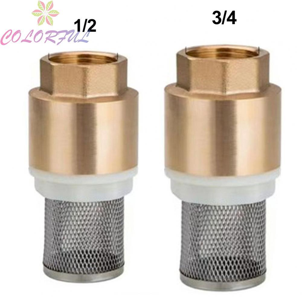 Durable Bottom Valve Suction Valves for Water Control 12inch 34inch Brass Filter