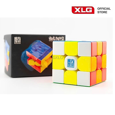 Rubik 3x3 Moyu Meilong 3M V2 UV Stickerless - Phiên bản UV Stickerless cao cấp