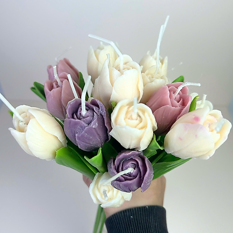 Deco Nến Thơm Trang Trí Phòng, Tiệc, Quà Tặng Đáp Lễ Hoa Tulip A Harmony Home