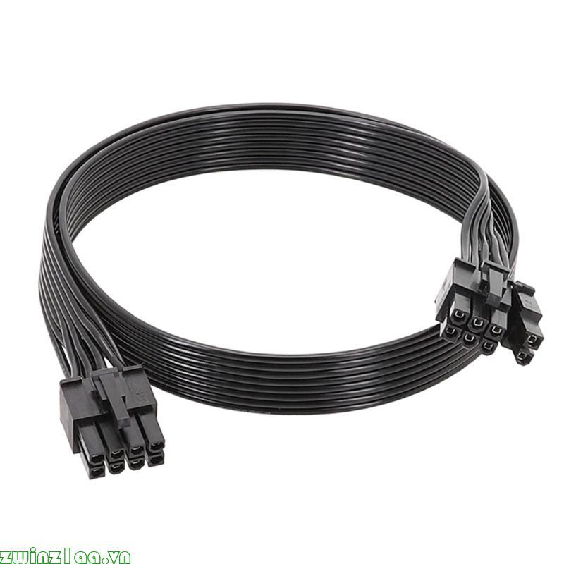 Zwinz1aa 8PIN đến 8PIN 6 + 2 Cáp nguồn 18AWG forCorsair HX1200 HX1000 HX850 HX750 Bộ nguồn mô-đun 50
