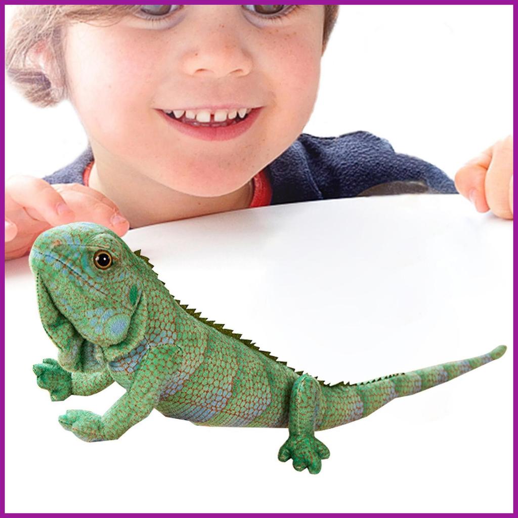 Iguana Thú Nhồi Bông Thực Tế Thằn Lằn Sang Trọng Động Vật Đồ Chơi Bò Sát Động Vật Nhân Vật Búp Bê Mề