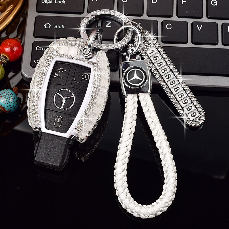 Ốp Chìa Khóa Mercedes-Benz C200L C-Class E300L Khóa C-Class E260L Vỏ C180L / C260L / GLA / GLC / GLE