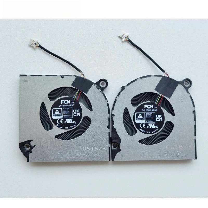 Laptop GPU Mới CPU Quạt Làm Mát Cho ACER Aspire A715-51G A715-76G N22Q3 5V FPBC 0.8A FPBP 1A DFS5L22