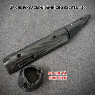 ỐP PÔ KIỂU ZIN THAY THẾ DÀNH CHO XE EXCITER 150 MẪU CACBON