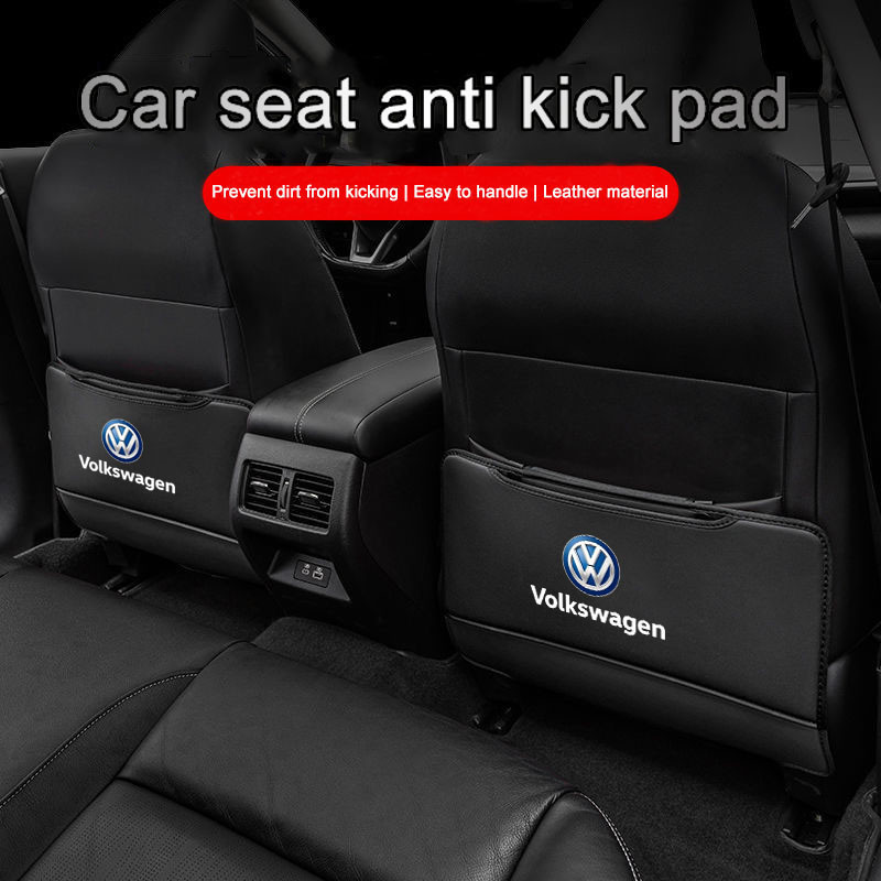 Ghế Da Ô Tô Lưng Đá Miếng Lót Chống Trầy Xước Thảm Cho Xe Volkswagen Polo Jetta Golf mk6 mk7 VW Polo