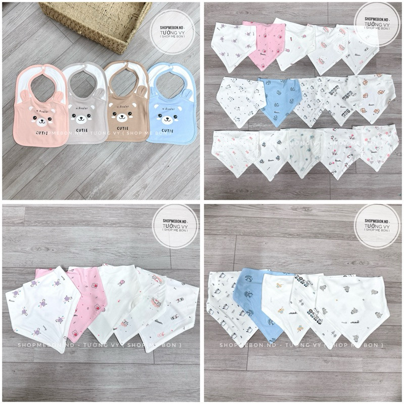 Yếm Avaler sợi tre mềm mại cho bé - Hàng Chính Hãng