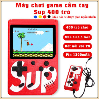 Máy chơi game mini với 400 trò chơi cổ điển, đồ hoạ bắt mắt có thể kết nối trên tivi,2 phiên bản 1 người và 2 người chơi