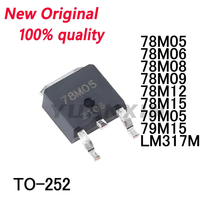 5 Chiếc 78M05 78M06 78M08 78M09 78M12 78M15 79M05 79M15 LM317M LM317 L78M05 L78M06 L78M08 L78M09 L79