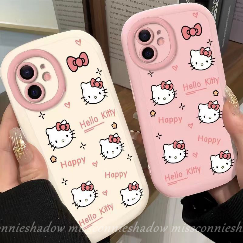 Ốp Lưng Samsung A06 A16 A05S A15 A13 A23 A02S A04 A03 A34 A04S A12 A14 A03S A32 A24 A35 A51 A52 A53 A33 A55 A05 A22 A54 Ốp Lưng Hello Kitty Hình Trái Tim Tình Yêu Dễ Thương