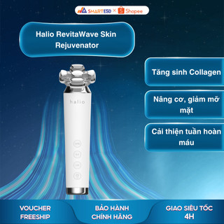  Máy nâng cơ giảm mỡ mặt & trẻ hoá da kết hợp ánh sáng sinh học Halio RevitaWave Skin Rejuvenator 