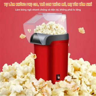 Máy Làm Bắp Rang Bơ Mini Gia Đình – Máy Làm Bỏng Ngô Bằng Điện Gọn Nhẹ, Dễ Dàng Sử Dụng