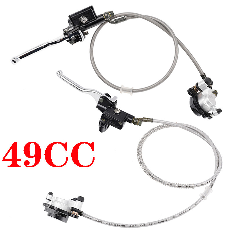 2 Thì 47 49cc Mini Xe Máy Bỏ Túi Xe Đạp Phanh Trước Phía Sau Trái Phải Bơm Master Xi Lanh Phanh Thủy