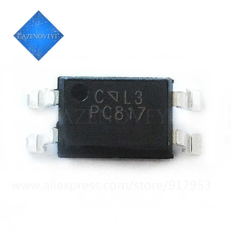 Bộ 50 PC817C EL817C PC817-C PC817 C SOP-4 chip gốc mới