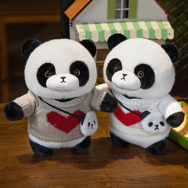 Doll Plush Toys Giant Panda Lying Throw Pillow Doll Doll Plush Toys Giant Panda Lying Throw Pillow D