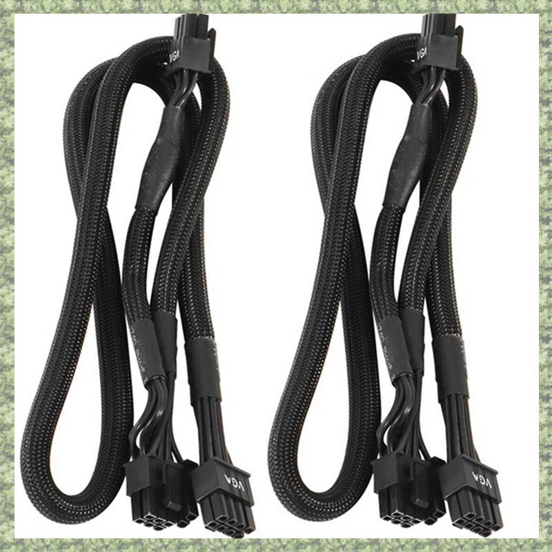 (C Z G L) 2Pack 8 PIN TO Dual 8 Pin 6 PIN PCIE VGA Cáp cấp nguồn cho Supernova G2 G3 G5 P2 T2 GS G +