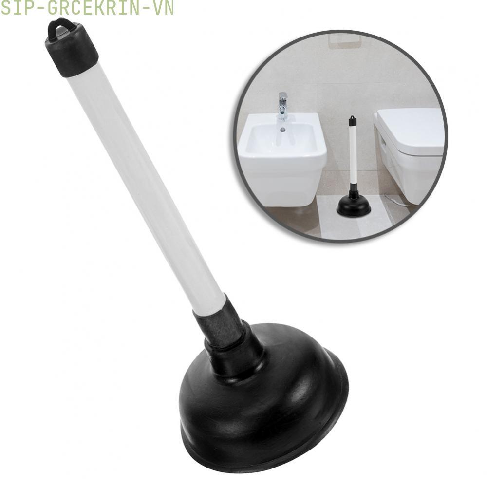 Toilet Plunger Easy To Clean Quick Clog Removal Multi-use Tool Sturdy Rubber