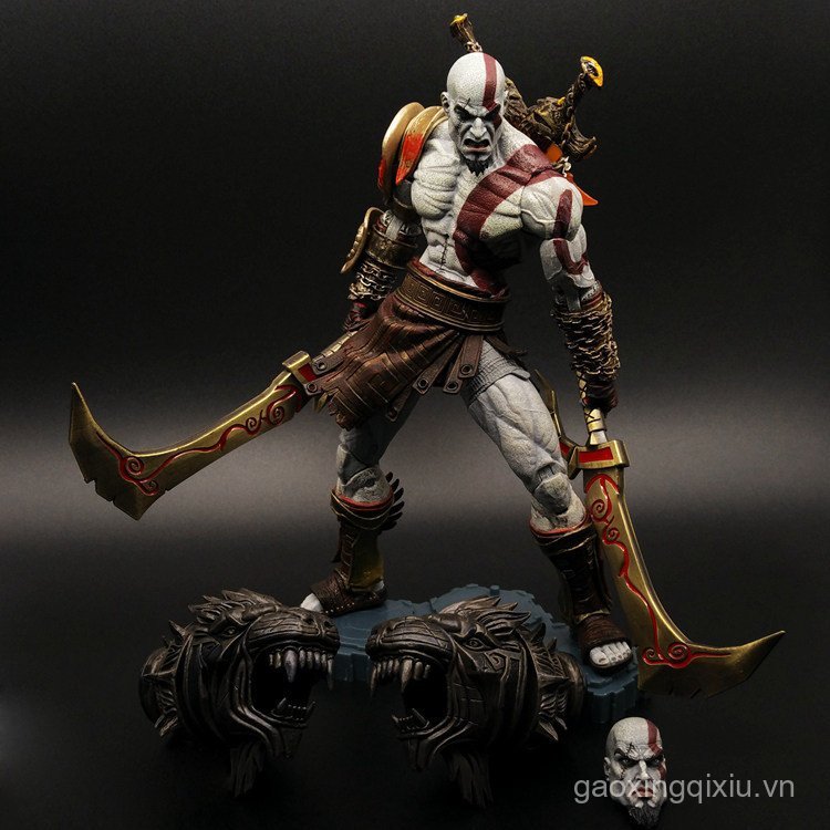 Sản Phẩm Mới 23cm Thần Chiến Tranh Tay Mô Hình Kratos Kratos Trò Chơi 3 Nhân Vật Hành Động Búp Bê Ng