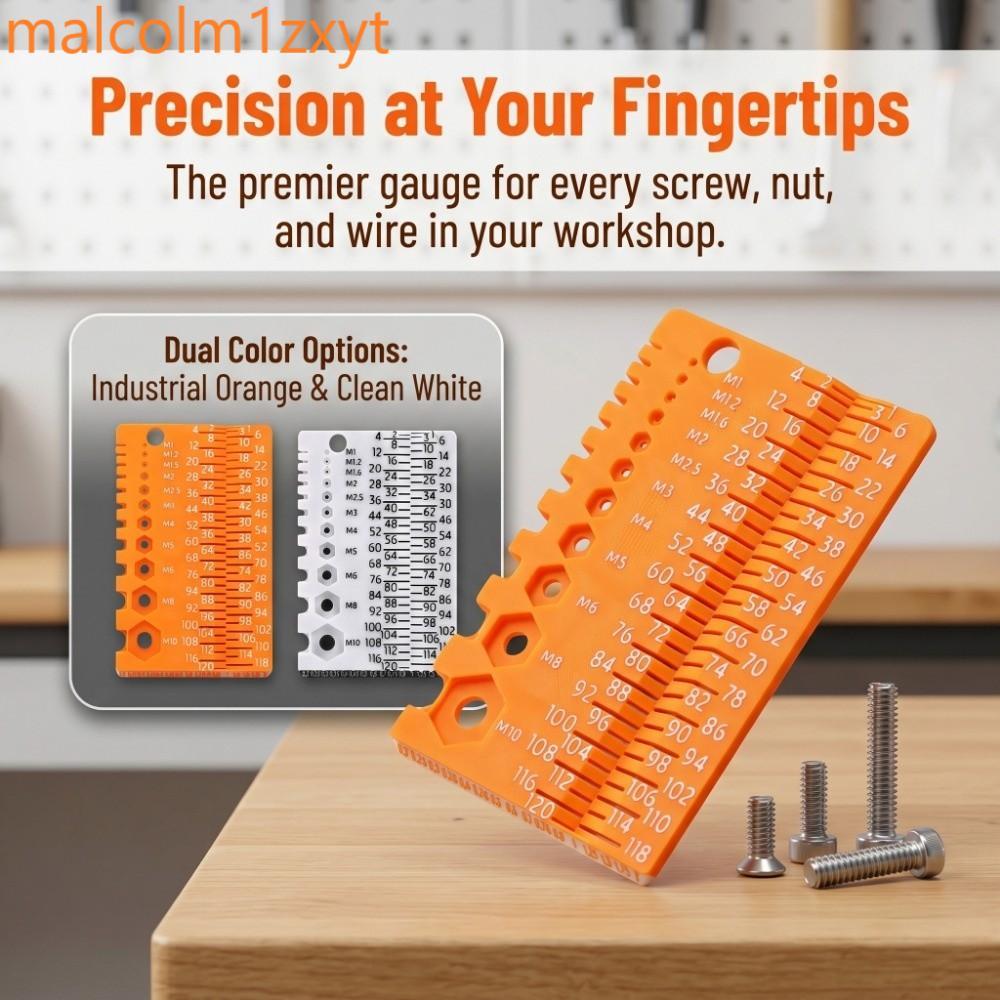 KIXON Thread Checker, Precision M1-M10 Thông số kỹ thuật Công cụ đo vít, Dụng cụ phụ trợ Dễ dàng sử 