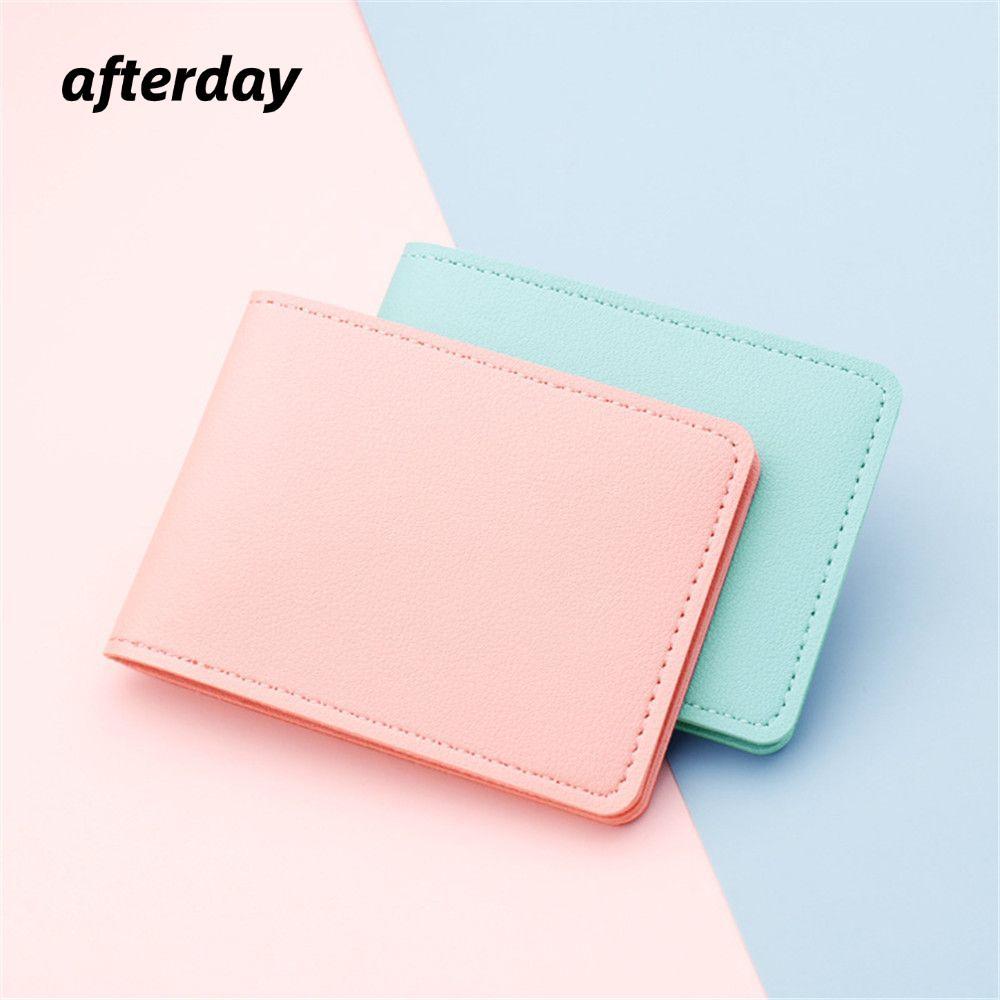 AFTERDAY568 Chủ thẻ ID Túi đựng thẻ tên Túi đựng thẻ nam / nữ Ví Mini