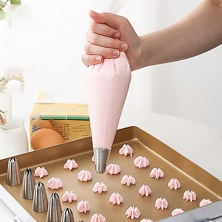 Túi bắt bông kem nilong sần (100 chiếc)