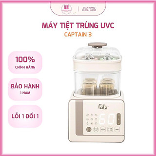 Máy Tiệt Trùng Sấy Khô & Nấu Cháo Thông Minh Fatz Baby Captain 3 – Đa Năng, Hâm Sữa, Tiện Lợi Cho Mẹ