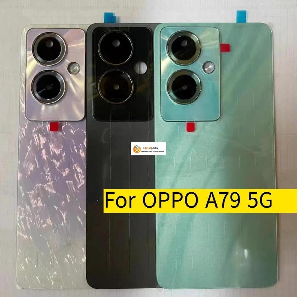 Ebest-For OPPO A79 5G Vỏ Pin Mặt Sau Có Ống Kính Camera Vỏ Cửa Phía Sau Thay Thế Một Phần