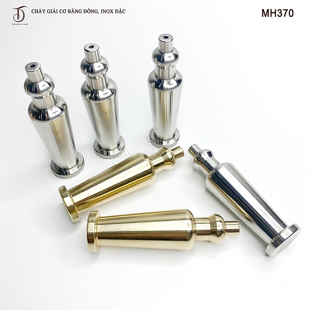 Chày Giải Cơ - Chày Kim Cương HAHANCO [MH370] Làm Mềm Cơ Lưng Cổ Vai Gáy Bằng Đồng Đặc Inox Đặc