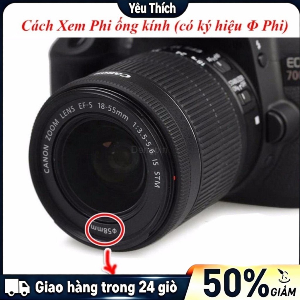 [COD]Filter KenKo kính lọc UV bảo vệ ống kính，49mm/58mm
