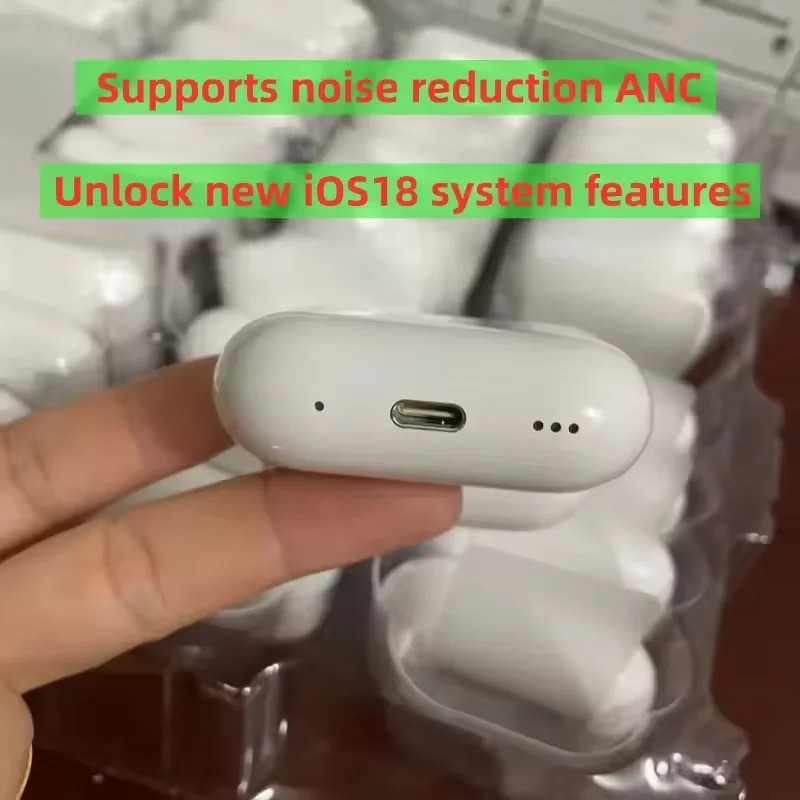 2025 Mới IOS18 ANC Pro 2 Tai Nghe Bluetooth Không Dây Khử Tiếng Ồn Chơi Game Tai Nghe Rảnh Tay Tai N