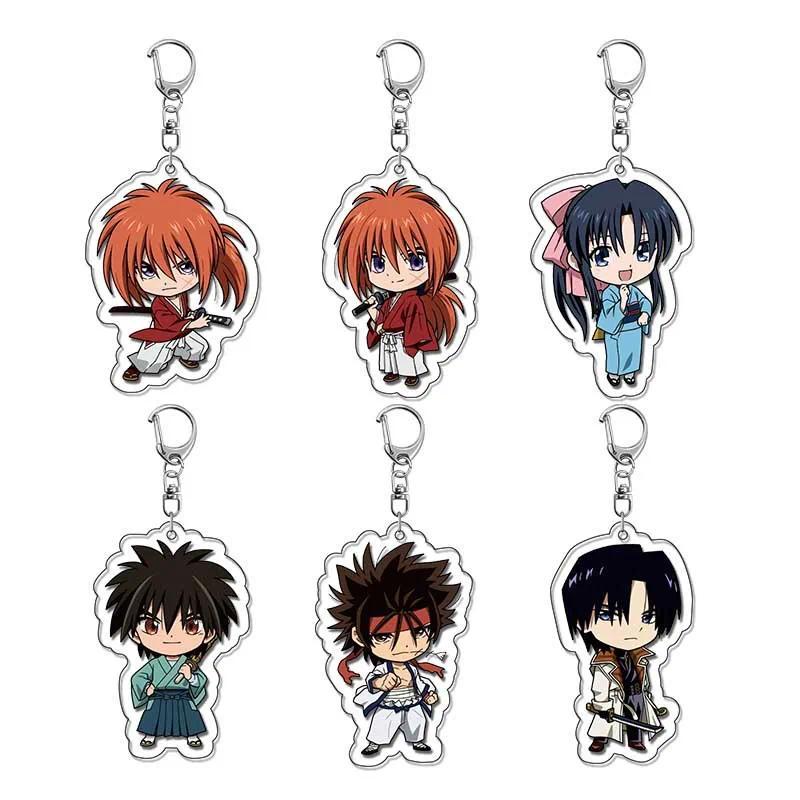 Rurouni Kenshin Mica Móc khóa  Campus Related móc khoá Cultural Creativity Friends Bag Charms